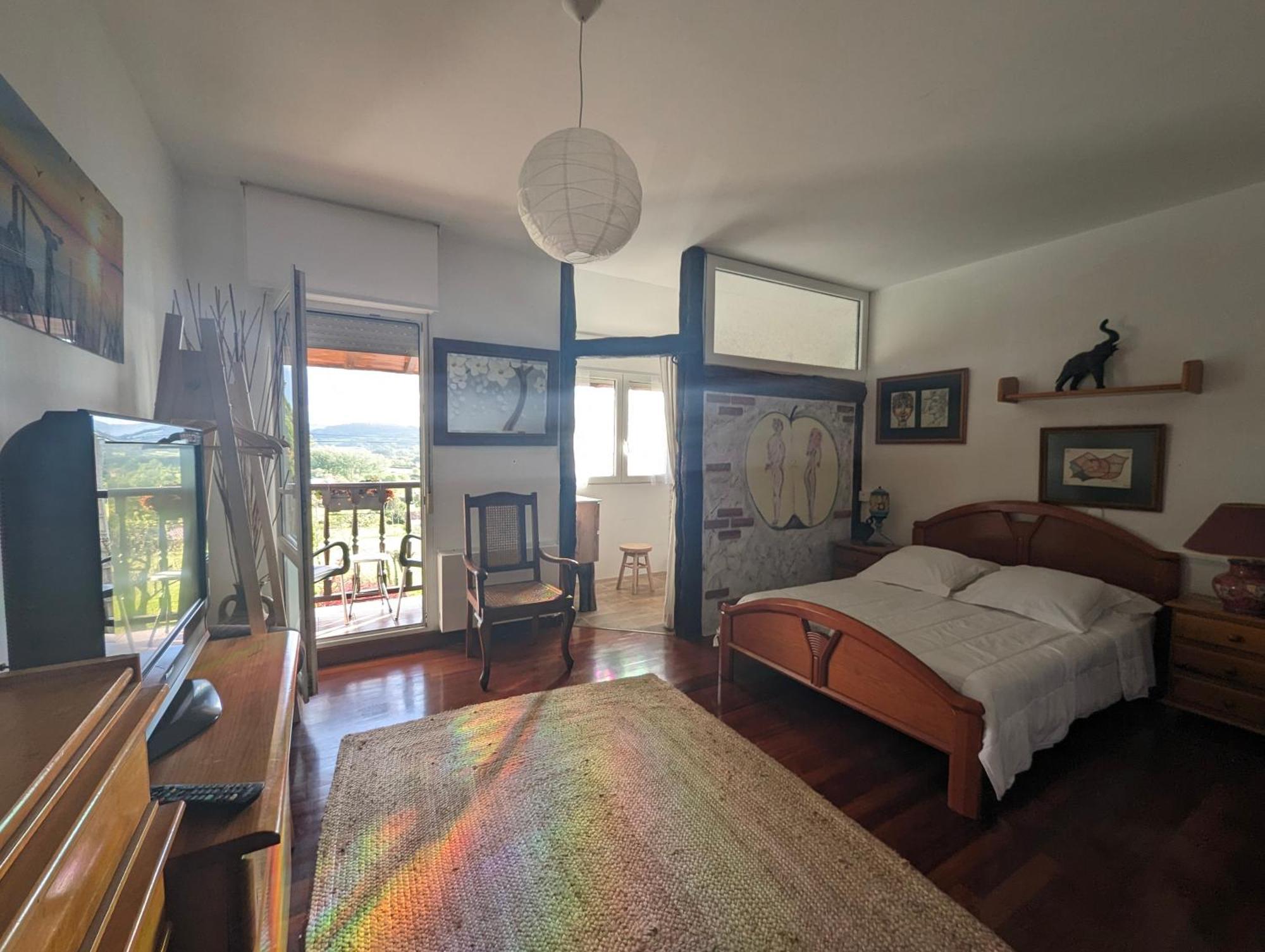 Casa Rural Bilbao Caserio Gondra Alquiler Habitaciones Мунґія Екстер'єр фото